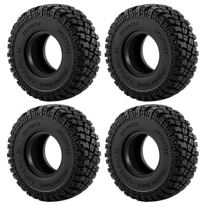 RCLIONS 1.55" Beadlock Tires with Foam Insert for AXIAL AX90069 MST JIMNY UTB18 RC Crawler Trail Truck Car Upgrade Parts