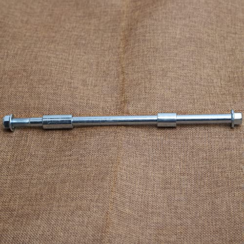 Mokuo 10mm 260mm Front Rear Axle with Bushing 6mm 20mm 32mm Fit for Motorcycle Pit Dirt Bike Moped Scooter QUAD ATV Mini Bike Parts - size: 10-260