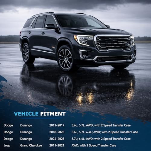 Detroit Axle - AWD 2pc Front CV Axles for 2011-2021 Jeep Grand Cherokee | 2011-2025 Dodge Durango, CV Axle Shafts Assembly 2012 2013 2014 2015 2016 2017 2018 2019 2020 Replacement - size: R-2X2500317/Pair