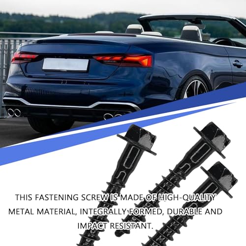 Air Filter Box Screw for Jeep GM Chrysler Chevrolet Dodge Pontiac, Air Filter Housing Retaining Bolts BAS01003 11549031 6509605AA Steel Engine Filter Cleaner Cover Fastener Screws (5Pack)