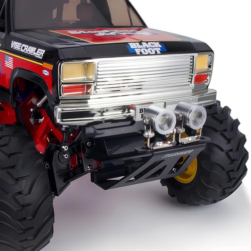 AMK 1/10 RC Crawler LED Lights, 2Pcs 3W Aluminum Headlights Spotlight, 5-12V RC Light Kit with Receiver or 2S/3S Power for Axial SCX10 90046 RC4WD D90 TRX4 TRX6 DIY Upgrade Accessories (Silvery) - color: Silvery