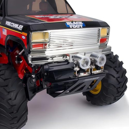 AMK 1/10 RC Crawler LED Lights, 2Pcs 3W Aluminum Headlights Spotlight, 5-12V RC Light Kit with Receiver or 2S/3S Power for Axial SCX10 90046 RC4WD D90 TRX4 TRX6 DIY Upgrade Accessories (Silvery) - color: Silvery