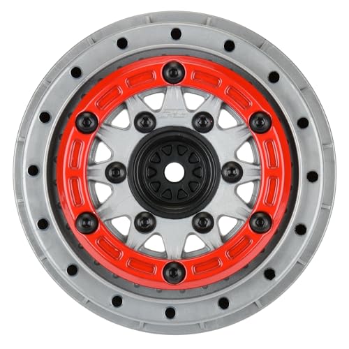 Pro-line Racing 1/10 Raid Bead-Loc F/R 2.2/3.0 SC 2 Red/Grey PRO281105