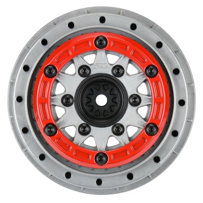 Pro-line Racing 1/10 Raid Bead-Loc F/R 2.2/3.0 SC 2 Red/Grey PRO281105