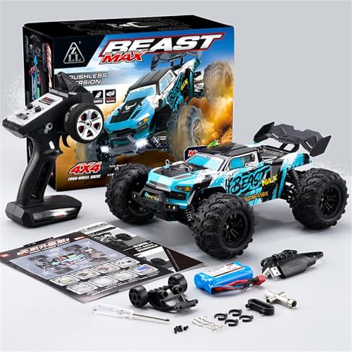 ZLL Beast SG116 MAX Brushless 1/16 Scale 4WD, for Adults, UP to 80KMH RTR RC Truck with 35A 3 Wire ESC, 2.4GHz Remote Control
