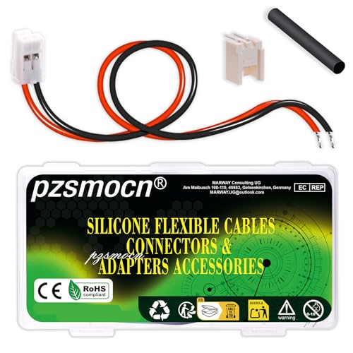 20Sets/80Pcs JST HY SMD 2.0mm 2Pin 22AWG Silicone Connector Kit | Premium Automotive Wiring, Heavy Duty Terminals, Reliable Circuit Board, High Temperature Housing, Easy Project Assembly - size: 2-Pin, style: JST-HY-SMT