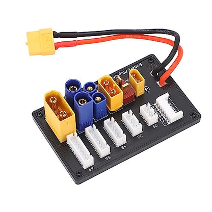 Parallel Charging Board EC3 EC5 T 6S Lipo Battery Balance Charger Balanced Charging Plate Adapter Expansion Board for Imax B6 B6AC IDST Q6 Lite Balance Charger