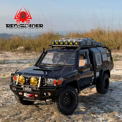 REDSPIDER RC Car LED Light Bar Kit, 145mm Roof Light Bar with 14 LED Beads for 1/10 1/8 RC Crawlers, RC Accessories Upgrades Parts for Axial SCX10 90046 Wraith Traxxas TRX4 TRX6 Redcat Gen8 (Style B)