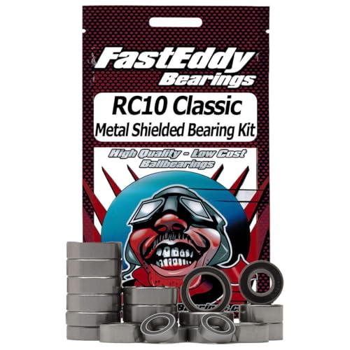 FastEddy Bearings Compatible with Team Associated RC10 Classic Sealed Bearing Kit