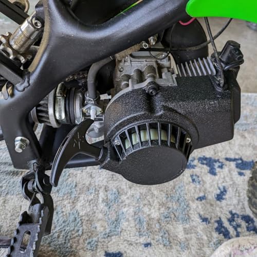 ATV Pull Starter Recoil Assembly, Recoil Start lgnition Coil with Pull Cord, 4 Wheeler Go Kart Parts Accessories, Compatible with 2 Stroke 47cc 49cc 50cc Engine Pocket Dirt Bike ATV