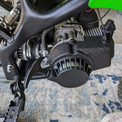 ATV Pull Starter Recoil Assembly, Recoil Start lgnition Coil with Pull Cord, 4 Wheeler Go Kart Parts Accessories, Compatible with 2 Stroke 47cc 49cc 50cc Engine Pocket Dirt Bike ATV