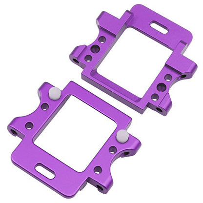 Hobbypark 102260 102261 Aluminum Front & Rear Gear Box Suspension Arm Mount for Redcat Volcano EPX (Pro) Shockwave Tornado Lightning Exceed Infinitive RC Car Hop Ups