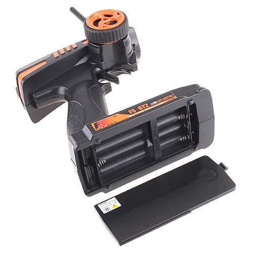 GoolRC Flysky FS-GT2 RC Transmitter with FS-GR3E Receiver, 2.4GHz 2 Channels Radio Controller and 3 Channels Receiver for RC Car Boat