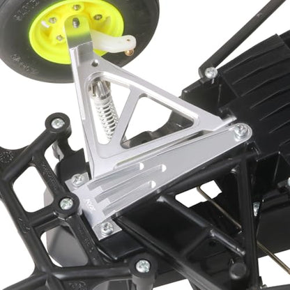 KYX Racing Aluminum Front Suspension Arm Set Upgrades Parts Accessories for 1/10 RC Car Tamiya The Grasshopper