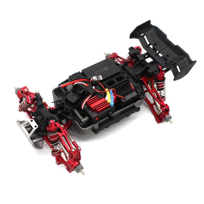 4-Pack RC Car Shock Absorbers Metal Shocks Damper Compatible with MJX Hyper Go 16207 16208 16209 16210 H16BM H16GT H16DR 1/16 Scale RC Car Upgrades Part