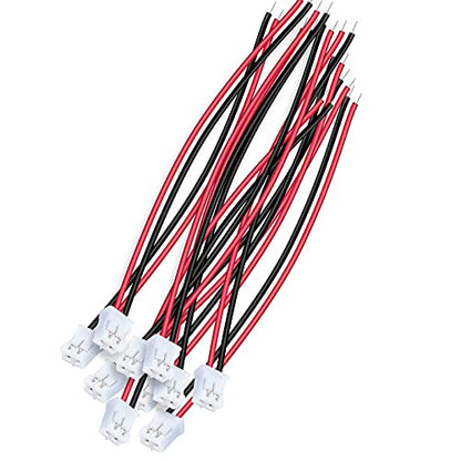RC-Hub 10Set JST-PH 2.0 Male and Female Battery Connector Cable for 1/24 Axial SCX24 RC Crawler Car