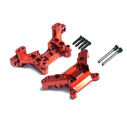 Upgrade Aluminum Alloy Spare Parts, 16170 16180 Shock Mounts Compatible with Hyper GO MJX H16BM H16GT H16DR H16 RC Car - size: 16170 16180 Shock Mounts