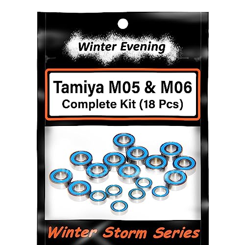 for Tamiya M05 and M06 Series Bearings Kit (18 Bearings)