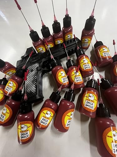 Pew Pew Duck Sauce, All Purpose Gun Oil/Lubricant, Thick Viscosity, Needle applicator