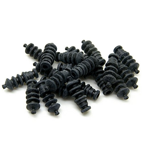 QUE-T 10Pcs Waterproof Push Rod Rubber Seal Bellow 37mm for RC Boat