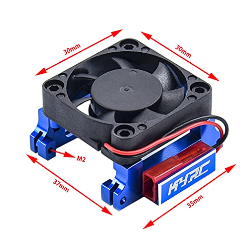 Readytosky RC Car Heat Sink Heatsink Mount w/High Velocity Cooling Fan | For Traxxas Slash 4X4 2WD Velineon VXL-3 Electronic Speed Controller