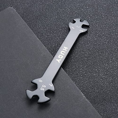Toyvian Universal Rc Car Rod Wrench Tool Spanner Set Tie Rod Adjustment Tool for Rc Cars