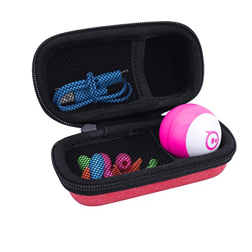 Aenllosi Organizer Storage Case replacement for Sphero Mini The App-Controlled Robot Ball (Red) - color: Red