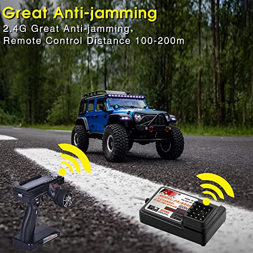 Flysky GR3E Receiver 2.4GHz 3CH for Flysky FS-GT2/GT2B/GT3B/GT3C/IT4S, 1PC