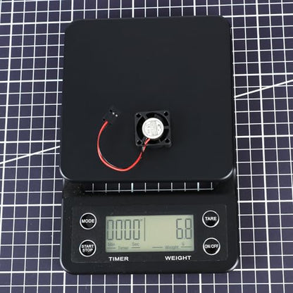 RCAWD 25 * 25 mm RC Motor Cooling Fan Heatsink eg for ARRMA Typhon Granite Mojave Grom & Hobby RC Model