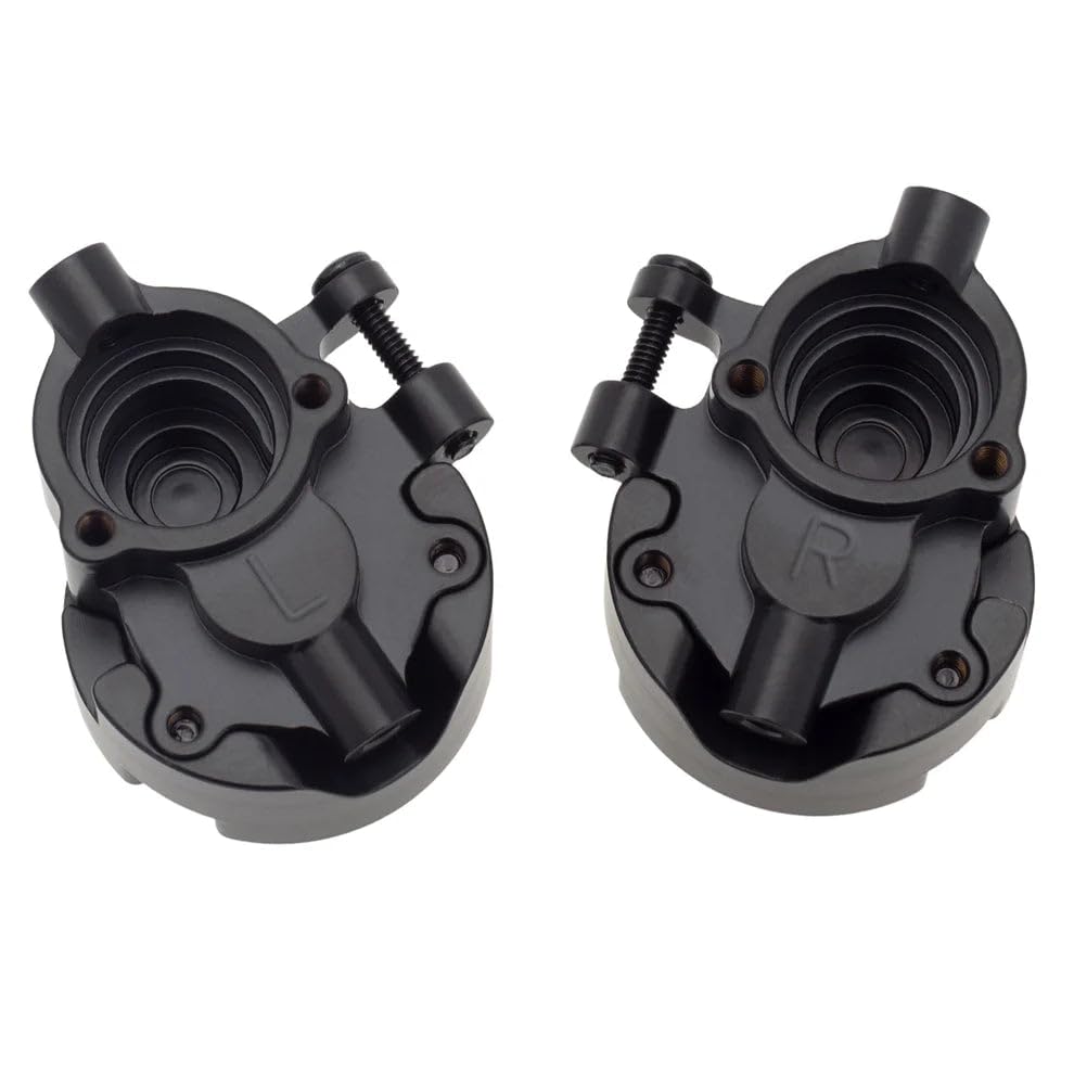 MEUS Racing Brass Steering Knuckles+Front Axle Weights Cover for 1/18 Redcat Ascent-18 RC Crawler