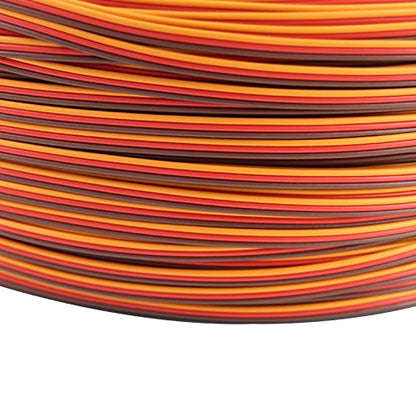 50 feet 22AWG Servo Extension Cable Wire Extended Wiring 60 Cores Cord Lead for RC Helicopter Drone Cars DIY Accessories