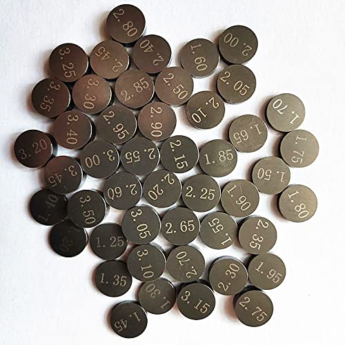 47Pcs 7.48mm Valve Shim Kit for Honda CRF 250R/X Kawasaki KX 250F | For Suzuki RMZ 250 Yamaha YZ 250F WR 250F Dirt Bikes