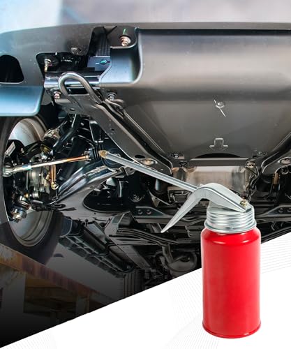 2PCS Oil Can,Car Accessories Oil Can Pump Oiler with Spout,Hand Pump Gun Oiler Spray Cans,Automotive Replacement Engine Oils Pumps,Used in Bicycles,Motorcycles,Automobiles,and Other Industries