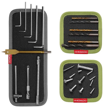 3-Pack Magnetic Tool Mat for Mechanics, Flexible Screw Holder | Flexible Magnetic Tool Tray for Holding Screws, Nuts And Wrenches, Non-Slip Magnetic Tool Pad for Garage, Auto Repair and DIY - size: 3PCS: 1M+2S