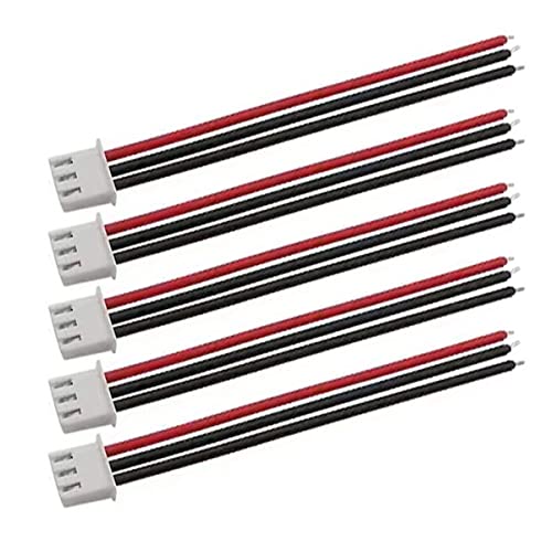 10pcs JST-XH 2S 7.4v LiPo Balance Plug Extension Cable Battery Charger Connector 22AWG for RC Drone Rechargeable Lipo - style: 10pcs 2s