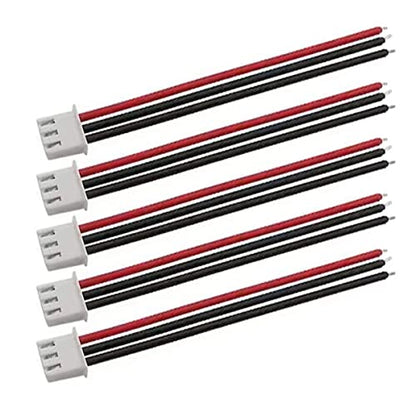 10pcs JST-XH 2S 7.4v LiPo Balance Plug Extension Cable Battery Charger Connector 22AWG for RC Drone Rechargeable Lipo - style: 10pcs 2s