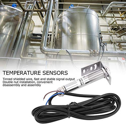 High Temperature Sensors Non Touch Infrared Temperature Sensors 4-20mA Transmitter 10-30VDC (0~500℃) - size: 0~500℃