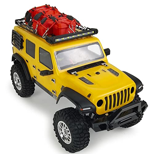 3PCS 1/24 Mini Toolbox Trunk RC Car Simulated Plastic Mini Storage Box Equipment Case Decoration Accessories Compatible with SCX24 AX100002 AXI00005 1/24 RC Crawler Spare Parts