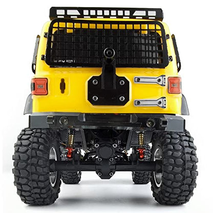 RCLIONS RC Shocks 48mm Adjustable Absorber Damper for All 1:24th Axial SCX24 Deadbolt Base Camp Gladiator RC Crawler Car Upgrades - color: Red