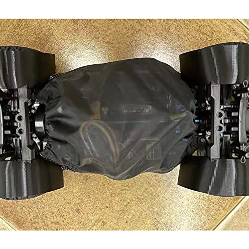 Dust Cover Breathable Bag Waterproof Case Heat Dissipation Mask for Tamiya TT-02 RC Model Car