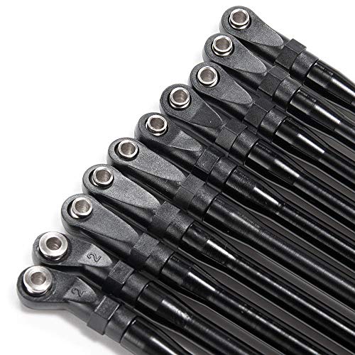 Aluminum Rod Link Linkage for Axial SCX10 II 90046 90047 1/10 RC Crawler