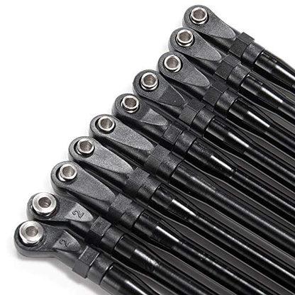 Aluminum Rod Link Linkage for Axial SCX10 II 90046 90047 1/10 RC Crawler