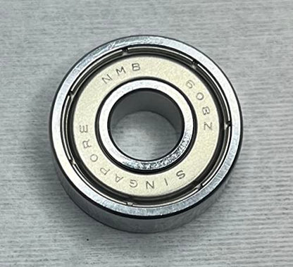 10 PCS (Non CN) Premium Quality Bearing NMB Brand 608ZZ Ball Bearings 8mm x 22mm x7mm
