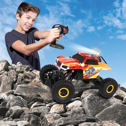 NKOK Mean Machines Jackal Rock Crawler; High Flex Suspension System; 4x4 Powerhouse; Dominate Any Terrain - style: Jackal