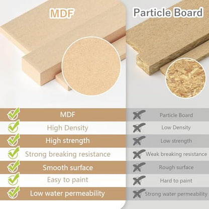 Wooden Model Kit Tool Organizer Storage Rack, Paint Rack Organizer with MDF Material, Brush/Screwdriver Storage, Craft Supplies Storage, Suitable for Tamiya Gundam Model Tools, GK10