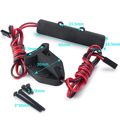 1:8 RC Led Light Kit Headlight Taillights Front/Rear Lamp for 1/8th Sledge RC Truck Car Upgrades