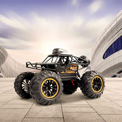 RC Car, 1:18 Remote Control Car with Camera, High Speed Alloy Off Road Truck Fast Racing Vehicle Electric Hobby Toy Car Gift for Boys Kids Teens Adults