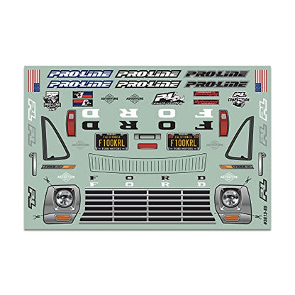 Pro-Line Racing 1/10 1967 Ford F-100 Clear Body 12.3 WB Crwlrs PRO361300 Car/Truck Bodies Wings & Decals