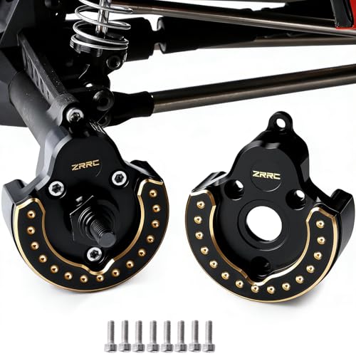 Brass Rear Portal Cover Weights for Vanquish VP VRD & VS4-10 Phoenix F10 Portal Axle LCG 1/10 RC Crawler, CNC Machined Brass Portal Knuckle Caps Lower COG Rear Portal Cover Upgrade - style: Rear Portal Cover for F10 Portal Axle