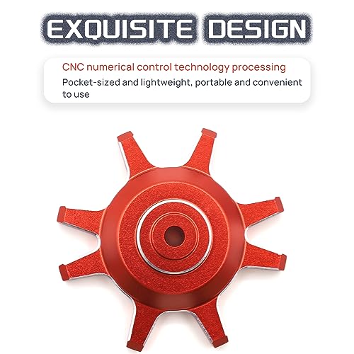 1.9/2.2 Beadlock Wheels Mounting Tool for RC Crawler Tires Rims(Red) | Wheel Mounting,1/10 Scale,Beadlock Tires,Easy Assembly,Precision Fit,Durable Construction - color: Red
